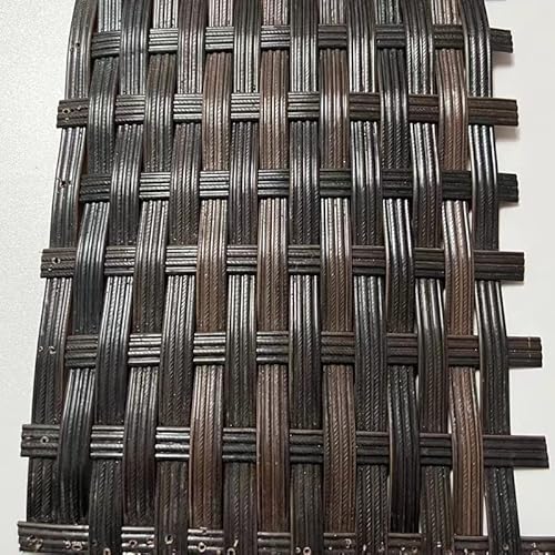 uyeoco 8MM*70M Kunststoffgeflechttes Rattan-Reparaturmaterial Für Gartenmöbel, Langlebiges Korbgeflecht, Sitzbank, Tisch, Reparatur-Set (Color : A) von uyeoco