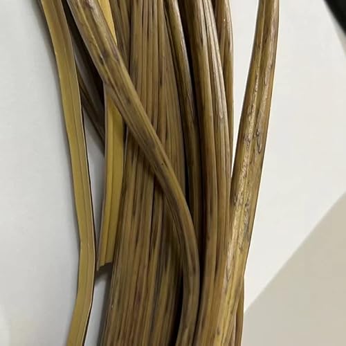 uyeoco 8MM*70M Kunststoffgeflechttes Rattan-Reparaturmaterial Für Gartenmöbel, Langlebiges Korbgeflecht, Sitzbank, Tisch, Reparatur-Set (Color : G) von uyeoco