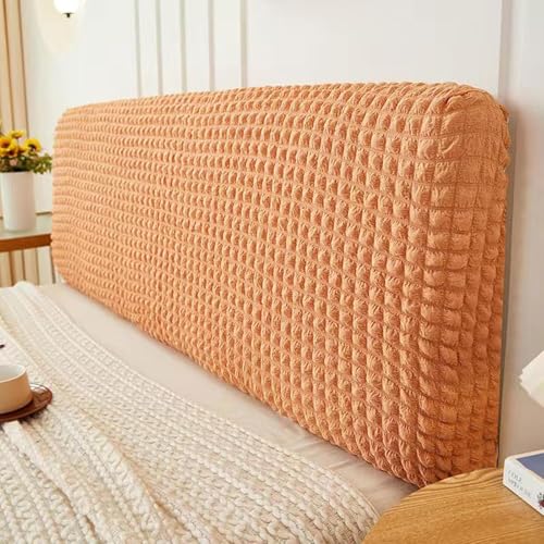 uyeoco Bett Kopfteil Bezug - Abdeckung Moderne, Schlafzimmer-Dekoration Elastischer Drucken Bettkopfteil Hussen Abnehmbarer Und Waschbarer,Staubdichter Kopfteilbezug(Grün,180cm(170-190cm)) von uyeoco