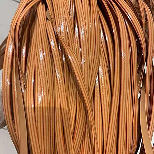 uyeoco Kunststoff-gewebtes Rattan-Reparaturmaterial 500g 70m Für Gartenmöbel Im Freien, Für Gartenmöbel, Langlebiges Korbbank, Stuhl, Tisch, Reparatur-Set (Color : G) von uyeoco