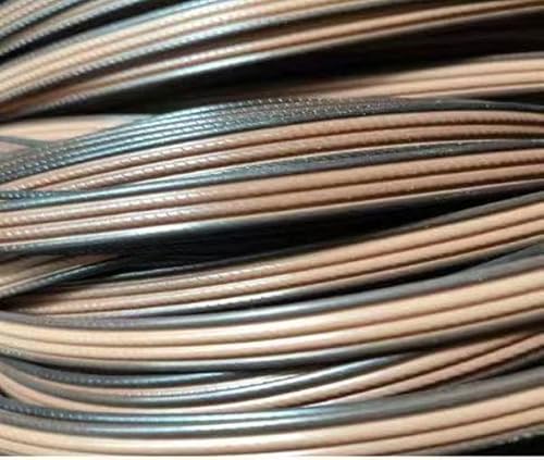 uyeoco Kunststoff-gewebtes Rattan-Reparaturmaterial 500g 70m Für Gartenmöbel Im Freien, Für Gartenmöbel, Langlebiges Korbbank, Stuhl, Tisch, Reparatur-Set (Color : L) von uyeoco