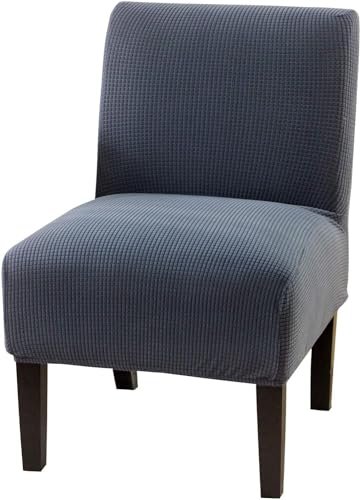 uyeoco Samt Akzent Stuhlhussen, Sesselbezug Ohne Armlehne Elastische Abnehmbar Stuhlhussen ohne Armlehnen Armlose Stuhl Schonbezüge mit Stretch Sofa überzug (Color : #26) von uyeoco