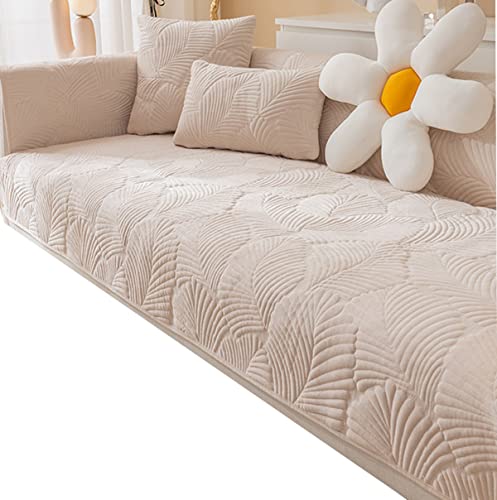 uyeoco Samt Sofabezug 1 2 3 4 Sitzer Couchbezug L Form Ecksofa Sofa/Couch überwurfdecke, Samt Couch Überwürfe Sofahusse Sofaüberwürfe rutschfest Sofa Abdeckung (Color : #10, Size : 70x120cm 1pc) von uyeoco