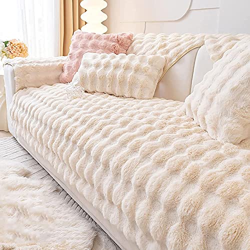 uyeoco Samt Sofabezug 1 2 3 4 Sitzer Couchbezug L Form Ecksofa Sofa/Couch überwurfdecke, Samt Couch Überwürfe Sofahusse Sofaüberwürfe rutschfest Sofa Abdeckung (Color : #16, Size : 90x120cm) von uyeoco
