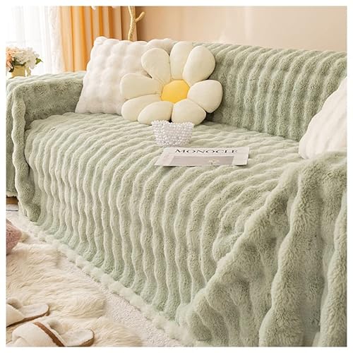 uyeoco Samt Sofadecke Sofa Überwurfdecke für Sofa/Couch Sofabezüge 3/4/5/2 Sitzer L Form Fleecedecke Sofaüberwurf Decke - Große Tagesdecken für Bett & Couch (Color : #28, Size : 180x320cm) von uyeoco