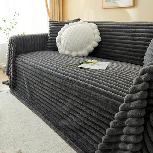 uyeoco Samt Sofadecke Sofa Überwurfdecke für Sofa/Couch Sofabezüge 3/4/5/2 Sitzer L Form Fleecedecke Sofaüberwurf Decke - Große Tagesdecken für Bett & Couch (Color : #29, Size : 180x320cm) von uyeoco