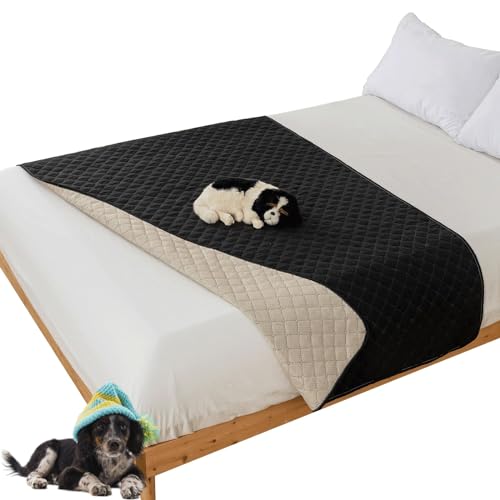 uyeoco wasserdichte Hundedecke für Sofa & Bett Schutz, rutschfest Hunde Decke Auch für Haustier/Katzen/GroßE Hunde Geeignet, Waschbar Hundematte (Color : #14, Size : 76x178cm/30x70in) von uyeoco