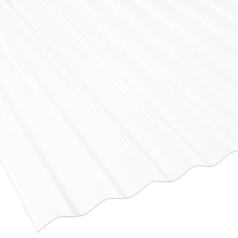 Polycarbonat Lichtplatte | Wellplatte | 76/18 | 0,9 mm | Breite 1116 mm | opal-weiß von Friedrich von Lien AG