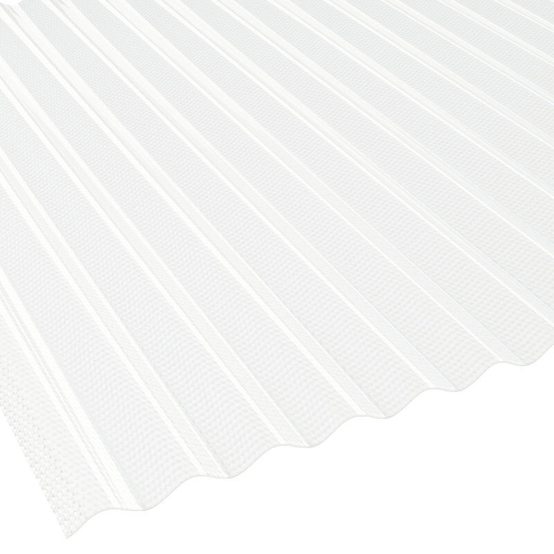 Lichtplatte Polycarbonat Sinus Wabenstruktur 76/18 Stärke 2,6 mm Breite 1,045 m weiß-opal HAGELSCHLAG GARANTIE Lichtplatte Polycarbonat Sinus Wabenstruktur 76/18 Stärke 2,6 mm Breite 1,045 m weiß-opal HAGELSCHLAG GARANTIE von vL Profile