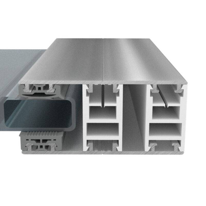 Mendiger Classic Aluminium Rand Verlegeprofil | Breite 80 mm | Pressblank von Friedrich von Lien AG
