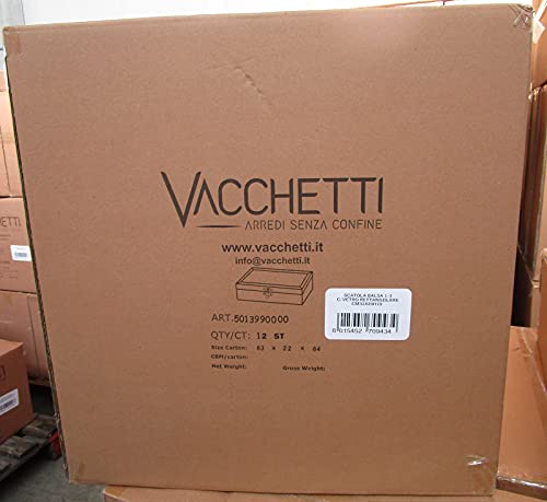 Vacchetti 5013990000 Aufbewahrungsbox 1-3 C/Glas rechteckig mittel von vacchetti