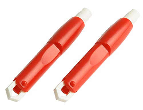 valonic Zeckenzange 2X - rot, Zeckenpinzette, Zeckenentferner für Hunde und Katzen - tick remover von valonic
