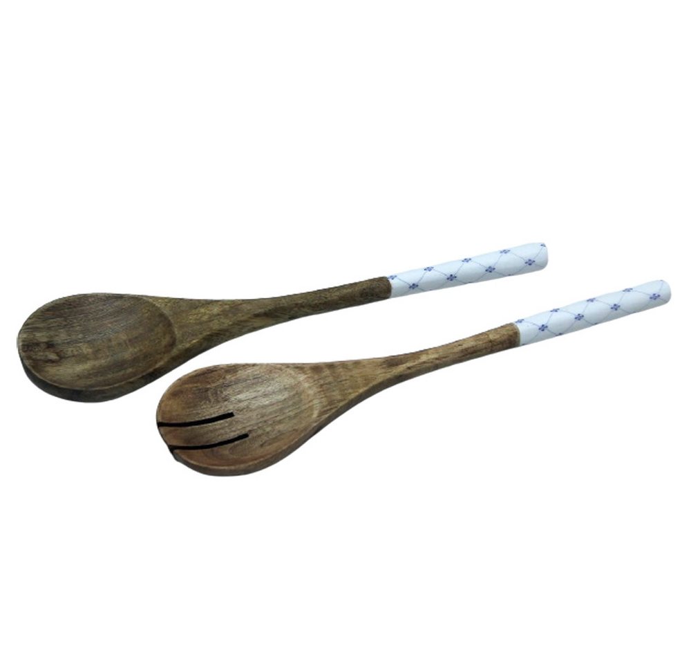 van Deurs Danmark Salatbesteck Van Deurs Danmark Salatbesteck Mangoholz Emaillegriff nordic Design (2 er Set), Salatbesteck, Mangoholz, Emaillegriff, 2er Set, nachhaltig von van Deurs Danmark