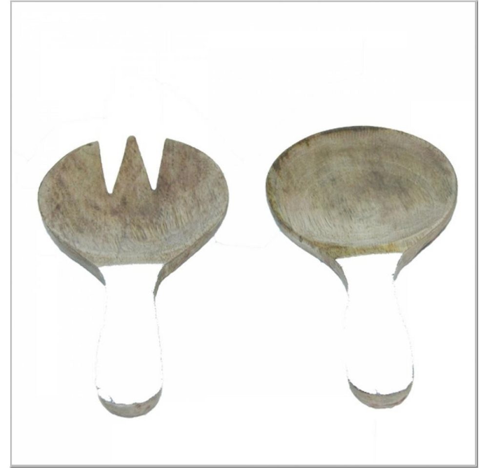 van Deurs Danmark Salatbesteck Van Deurs Danmark Salatbesteck Mangoholz Emaillegriff nordic Design (2 er Set), Salatbesteck, Mangoholz, Emaillegriff, 2er Set, nachhaltig von van Deurs Danmark