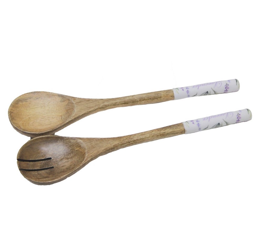 van Deurs Danmark Salatbesteck Van Deurs Danmark Salatbesteck Mangoholz Emaillegriff nordic Design (2 er Set), Salatbesteck, Mangoholz, Emaillegriff, 2er Set, nachhaltig von van Deurs Danmark
