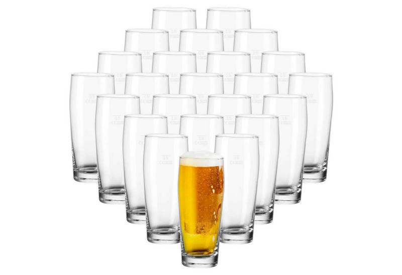 van Well Bierglas Willi Becher geeicht 0,5 l 24er Set, Glas von van Well