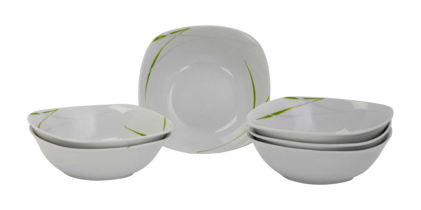 van Well Müslischale 6er Set Müsli- Salatschale Aviva 14,5cm, Porzellan von van Well