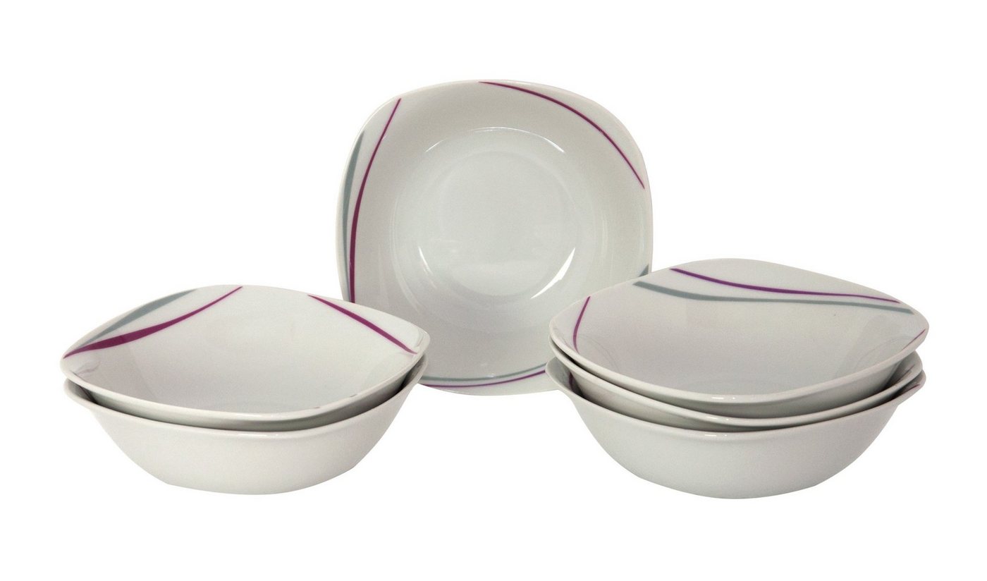 van Well Müslischale 6er Set Müslischale Caviano 16cm, Porzellan van Well Müslischale 6er Set Müslischale Caviano 16cm, Porzellan von van Well