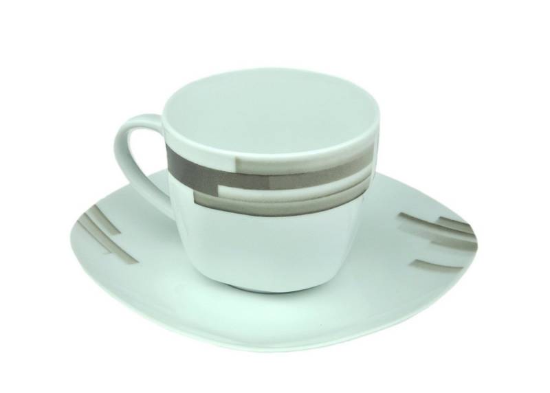 van Well Tasse 2tlg. Kaffeetasse 20cl mit Untertasse 14,5cm Nevada van Well Tasse 2tlg. Kaffeetasse 20cl mit Untertasse 14,5cm Nevada von van Well