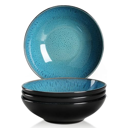 Kombiservice Steinzeug, vancasso BUBBLE 4 teiliges Suppenteller aus Steingut, Tellerset 950ml, für 4 Personen Kombiservice Steinzeug, vancasso BUBBLE 4 teiliges Suppenteller aus Steingut, Tellerset 950ml, für 4 Personen von vancasso