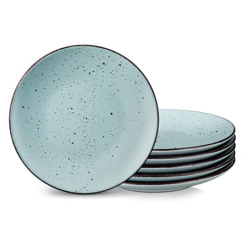 vancasso Speiseteller 6tlg, Runder Essteller Ø27cm aus Steingut, Flachtellerset in schlichter Farbe, Geeignet für Mikrowellen und Spülmaschinen, Bestes Geschenk vancasso Speiseteller 6tlg, Runder Essteller Ø27cm aus Steingut, Flachtellerset in schlichter Farbe, Geeignet für Mikrowellen und Spülmaschinen, Bestes Geschenk von vancasso