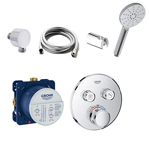 vanvilla Wannenset mit Unterputz Armatur Grohe SmartControl 2-Wege und vanvilla Handbrause, Wannen-SET G24 poliert vanvilla Wannenset mit Unterputz Armatur Grohe SmartControl 2-Wege und vanvilla Handbrause, Wannen-SET G24 poliert von vanvilla