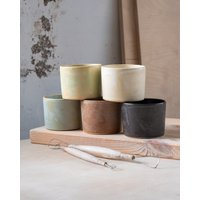 Handgefertigte Steinzeug Tasse, Keramik Glasierte Kaffeetasse | 250Ml von vapor03