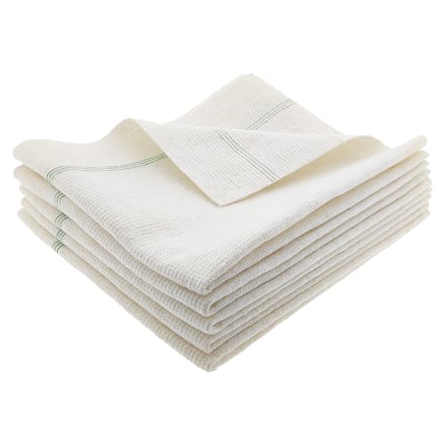 varivendo Bodentuch 60x50cm Scheuertuch Putzlappen Wischlappen saugstark (5 Stück) von varivendo