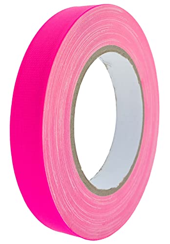 varivendo NEON Klebeband 10mm x 25m Gewebeband matt fluoreszierend von varivendo