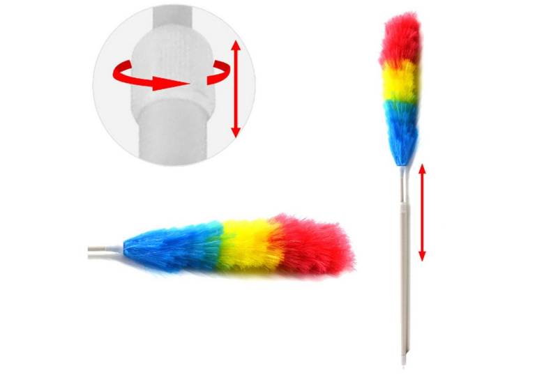 varivendo Staubwedel 3er Set Teleskop Staubwedel ausziehbar bis 95cm Hangtag (Stück, 3-St., Staubwedel), Staubwedel Teleskopstiel Teleskowedel ausziehbar Wedel varivendo Staubwedel 3er Set Teleskop Staubwedel ausziehbar bis 95cm Hangtag (Stück, 3-St., Staubwedel), Staubwedel Teleskopstiel Teleskowedel ausziehbar Wedel von varivendo