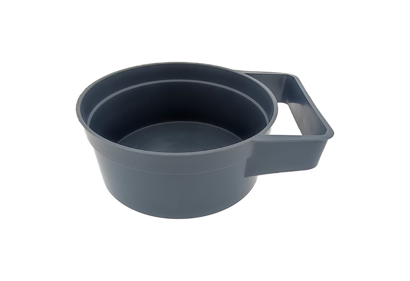 varivendo Spachtelbecher Gipsergeschirr Ø 180mm grau, (Stück, 1-tlg., Anrührbecher), Anrührbecher Mischbecher Anrührschale Gipsschüssel von varivendo