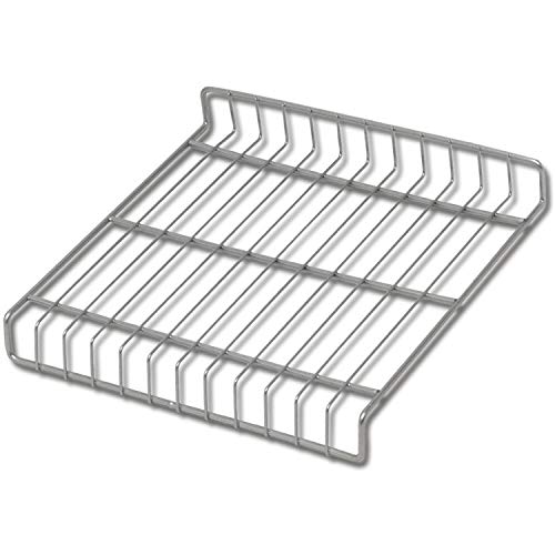 vasalat Schuhrost Metall KB 900mm - Schuhregal für Schrank & Kommode Tiefe 280mm, einfach in den Regalbodenlöchern mittels Clips ø 5mm befestigen, Stahl von vasalat
