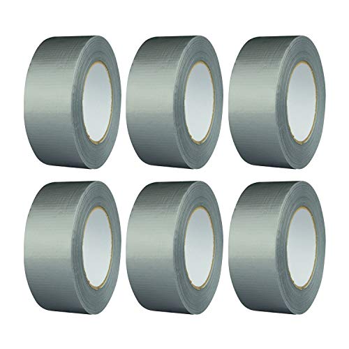 VASALAT K670GHC050GR Vas123 Panzertape 50 mm x 50 m SILBER/GRAU, extra stark Inhalt: 6 Rollen, Stück von vasalat