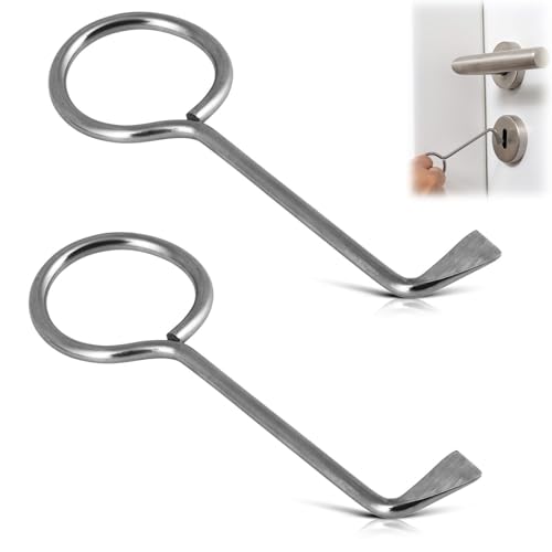 2 Stück Profi Dietrich Set,Set Buntbartschlüssel Universal,Universalschlüssel Für Zimmertüren,Türöffnungswerkzeug, Universal Schlüssel,öffnungs Werkzeug Ditrichsett, Für Bunt-Bart-Schloss öffne von vcsjw