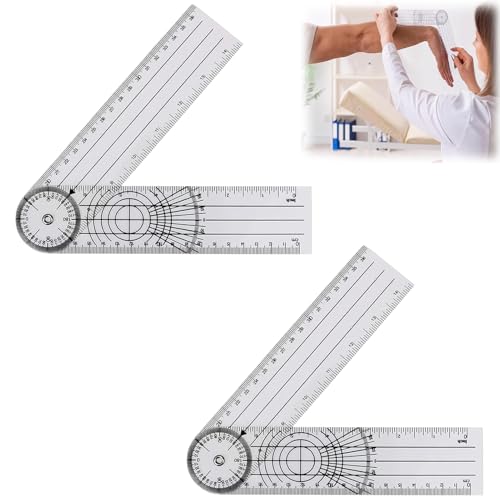 2 Stücke Winkelmesser,Goniometer,Winkelmesser Physiotherapie,Pvc Goniometer Physiotherapie,Goniometer Physiotherapie,Transparente 360° Drehung Protraktor Physiotherapie,Für Heimarbeit, Sporttherapie 2 Stücke Winkelmesser,Goniometer,Winkelmesser Physiotherapie,Pvc Goniometer Physiotherapie,Goniometer Physiotherapie,Transparente 360° Drehung Protraktor Physiotherapie,Für Heimarbeit, Sporttherapie von vcsjw