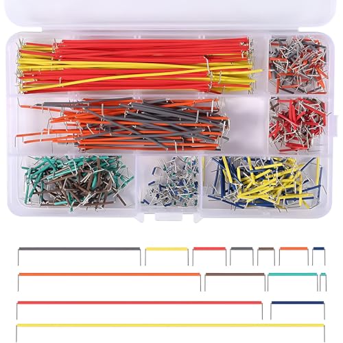 560 Stück Breadboard Jumper Wire Set,Breadboard Jumper Kabel Kit,Breadboard Jumper Cable Bridges,Breadboard Jumper Wire Male to Male Sortiert Mit Plastikbox,Für Steckbrett,14 Verschiedene Längen 560 Stück Breadboard Jumper Wire Set,Breadboard Jumper Kabel Kit,Breadboard Jumper Cable Bridges,Breadboard Jumper Wire Male to Male Sortiert Mit Plastikbox,Für Steckbrett,14 Verschiedene Längen von vcsjw