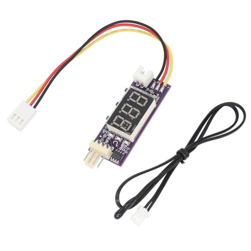 DC 12V 4 Draht PWM Lüfter Temperatursteuerung Regler Temperaturgeschwindigkeits-Digitalanzeige Unterstützung 3A Lüfter Ein/Aus-Steuerung, Feine Verarbeitung von vdha