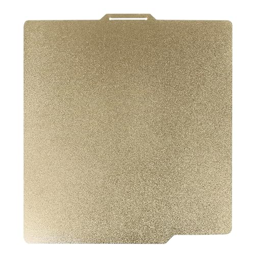 Für Bambu Lab P1 Druckplatte PEI doppelseitige flexible Build Platte, abnehmbares beheiztes Bett Matt für Bambu Lab X1/ X1C/ P1P/ A1 3D Drucker von vecorler
