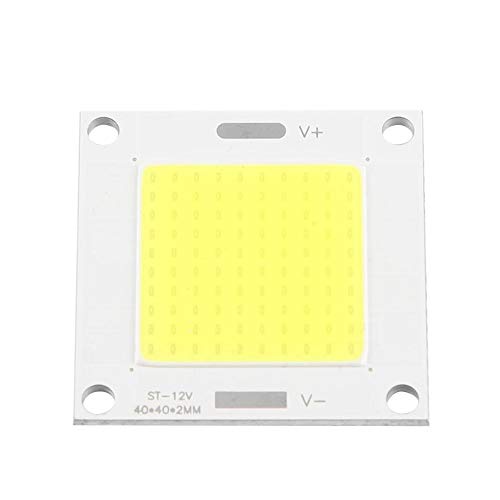 Aigend LED-Chip - 12-14 V 50 W COB LED-integrierte Chip-Glühlampenlampe für DIY-Projektor-Flutlicht(weißes Licht) von veeu
