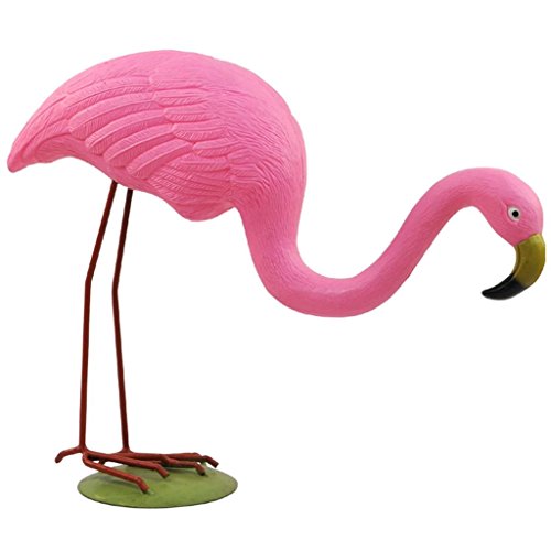 Velda Dekofigur Flamingo Gebückt Rosa 850521 von velda