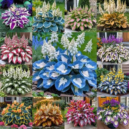 100 x gemischte Hosta-Pflanzensamen 100 x gemischte Hosta-Pflanzensamen von venchunio