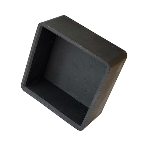 4x Endkappe EPDM 40x40mm schwarz für PV Aluminiumprofile Montageschiene von venturama Solar