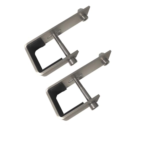 Balkonkraftwerk Halterung Multiflex Set für 1 PV-Modul (2er-Set), flexible Geländerbefestigung (40/50 mm, Klemmhalter), inkl. 0% MwSt., Halterungen:L Halterung 40 mm von venturama Solar