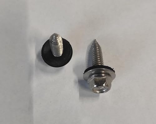 Dünnblechschraube mit Sechskantkopf und Dichtscheibe, 6,0 x 25 mm Dünnblechschraube mit Sechskantkopf und Dichtscheibe, 6,0 x 25 mm von venturama Solar