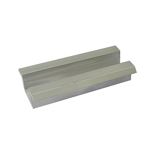 10x Mittelklemme Klick-System silber unbehandelt - schnelle Montage ohne Bohren - Aluminium EN AW-6060 T66 70 mm - rostfrei langlebig - Photovoltaik Solarmodul Befestigung PV von venturama Solar