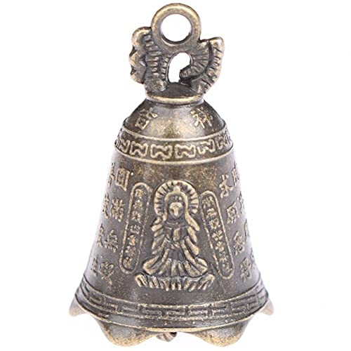 Antike Glocke Gebet Guanyin Buddha Bell Chinesische Mini Bell Feng Shui Bell Dekoration Glocke Für Heimwagen von Vepoty