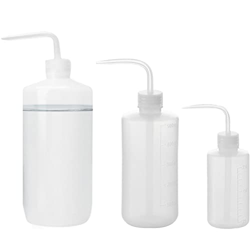 Kunststoff Squeeze Bottle 3pcs Pflanze Blume Sukkulente Gießflasche Bend Mouth Gießkannen Flasche für Hausgarten von Vepoty