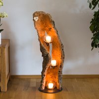 Verkorkst Premium Windlicht Aus Korkrinde Teelichthalter Kerzenhalter Rustikale Dekoration Hochwertige Deko Küche Wohnzimmer Terrasse von verKORKst