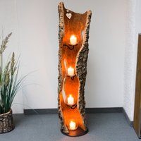 Verkorkst Premium Windlicht Aus Korkrinde Teelichthalter Kerzenhalter Rustikale Dekoration Hochwertige Deko Küche Wohnzimmer Terrasse von verKORKst