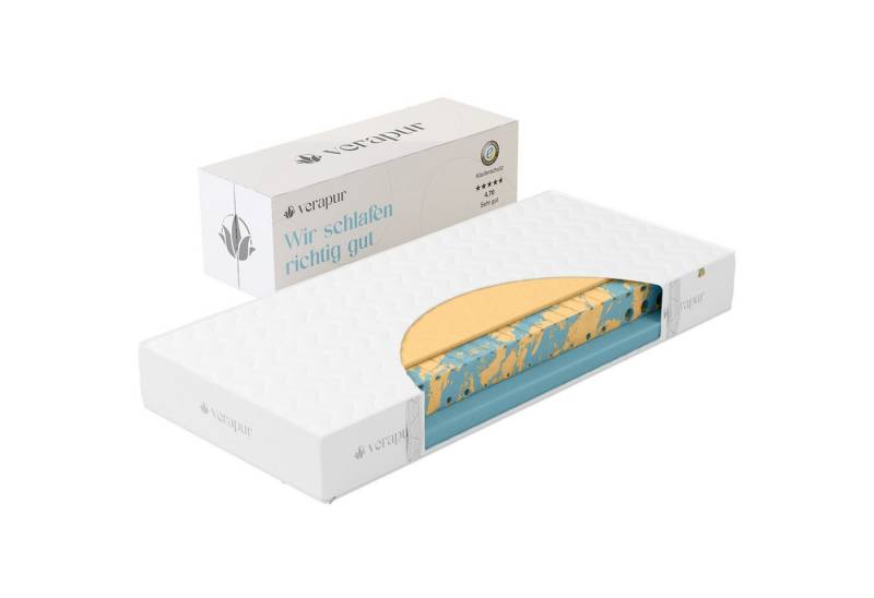 Kaltschaummatratze Switch Kaltschaum Wende-Matratze, H2 & H3, Höhe: 23 cm, verapur von verapur